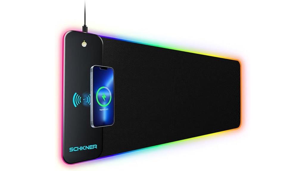 wireless rgb gaming mouse pad