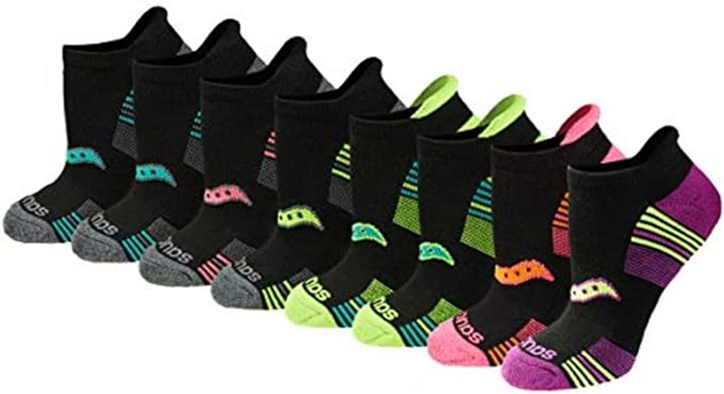 women s athletic moisture wicking socks