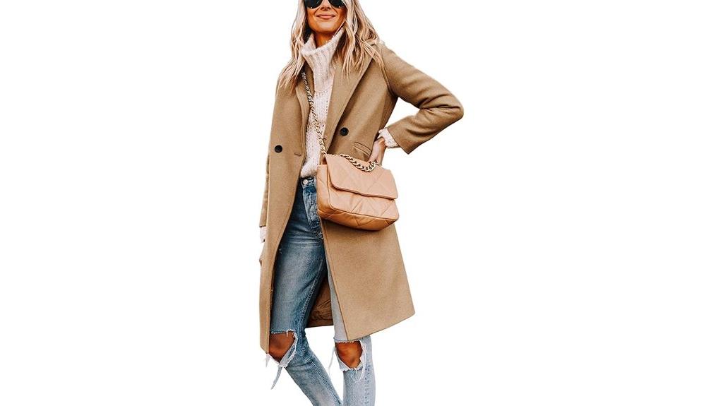 women s casual wool coat