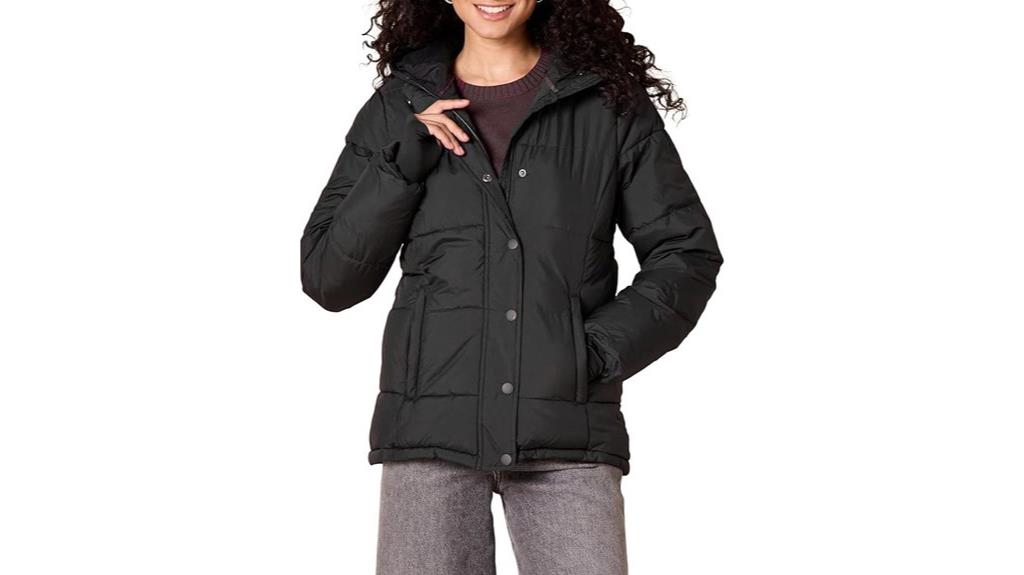 women s heavyweight quilted coat