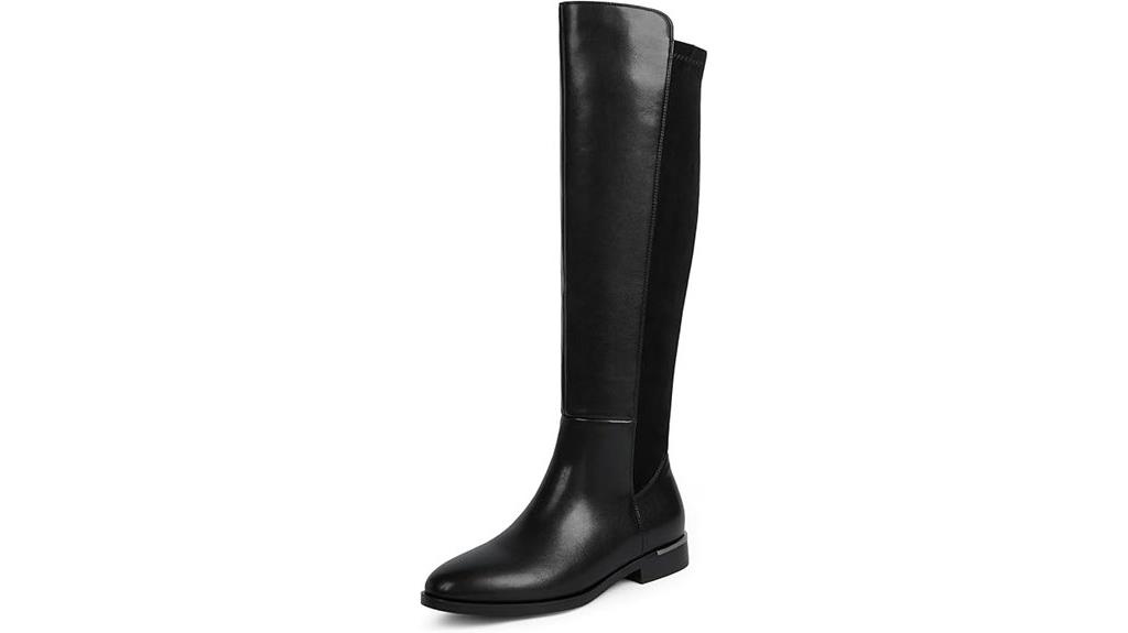 women s leather knee high boots