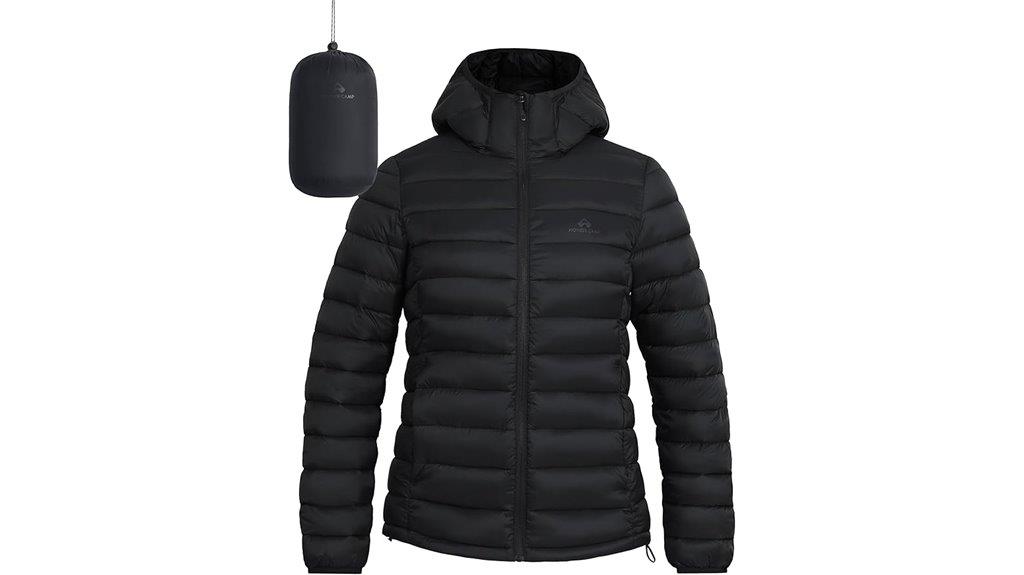women s lightweight puffer jacket
