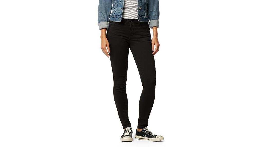 women s mid rise skinny jeans
