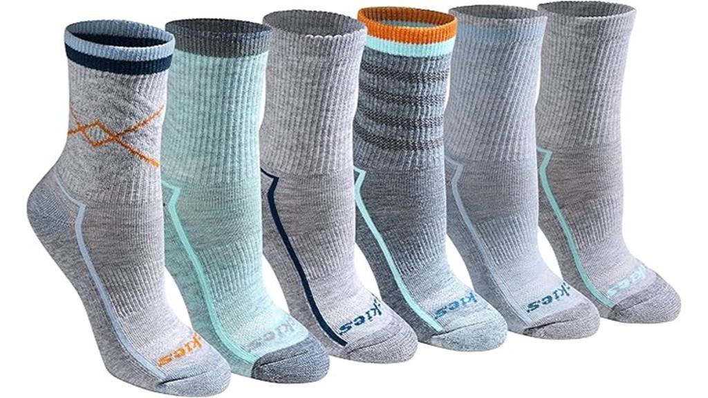 women s moisture wicking sock pack