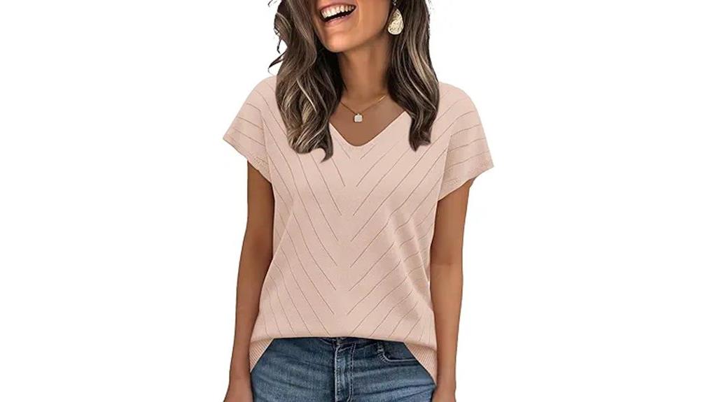 women s v neck sweater