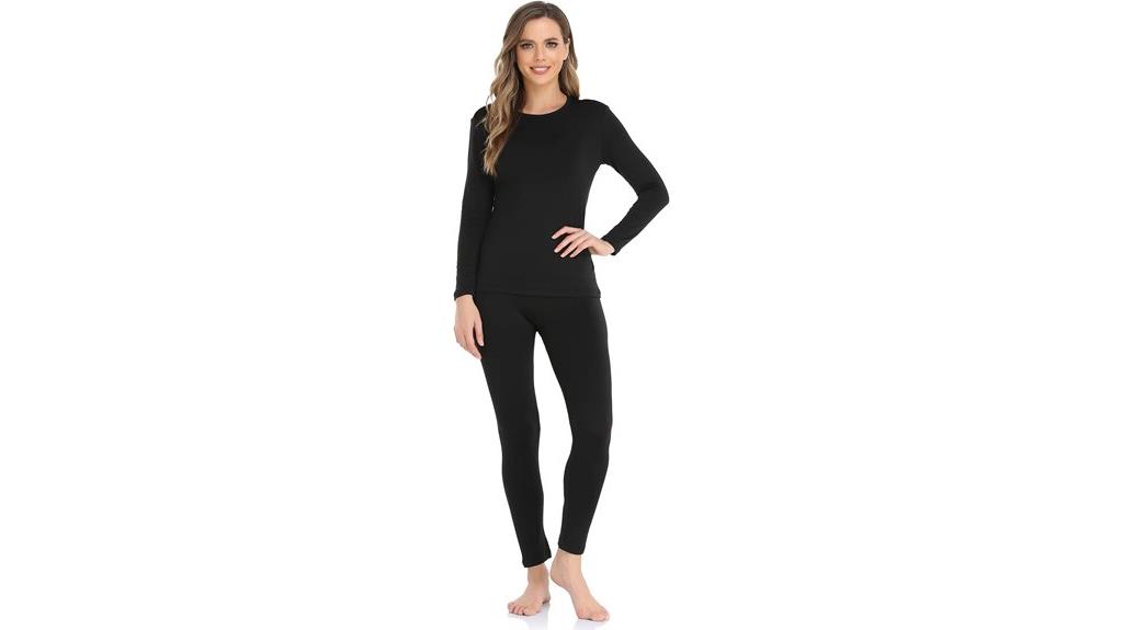 women s warm thermal set