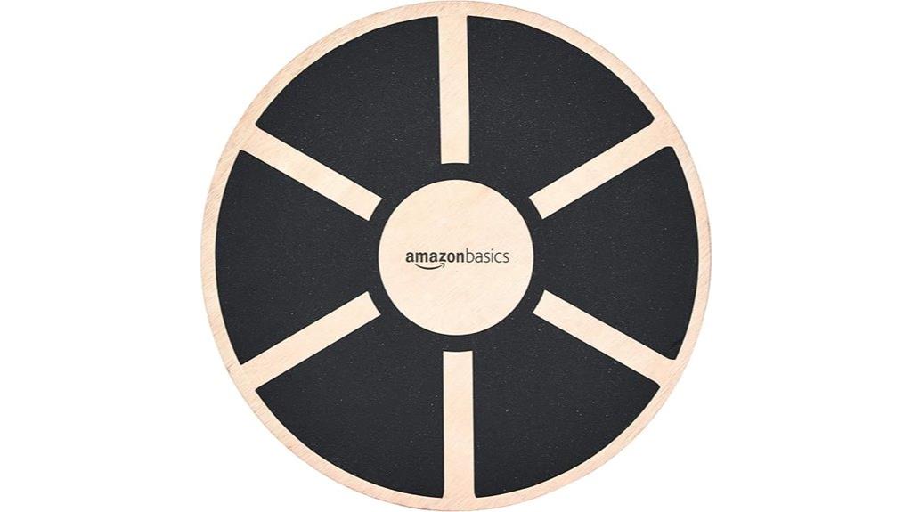 wood wobble balance board