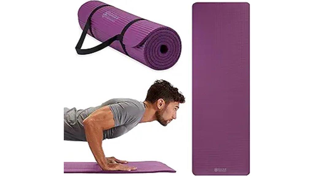 yoga mat with carrier