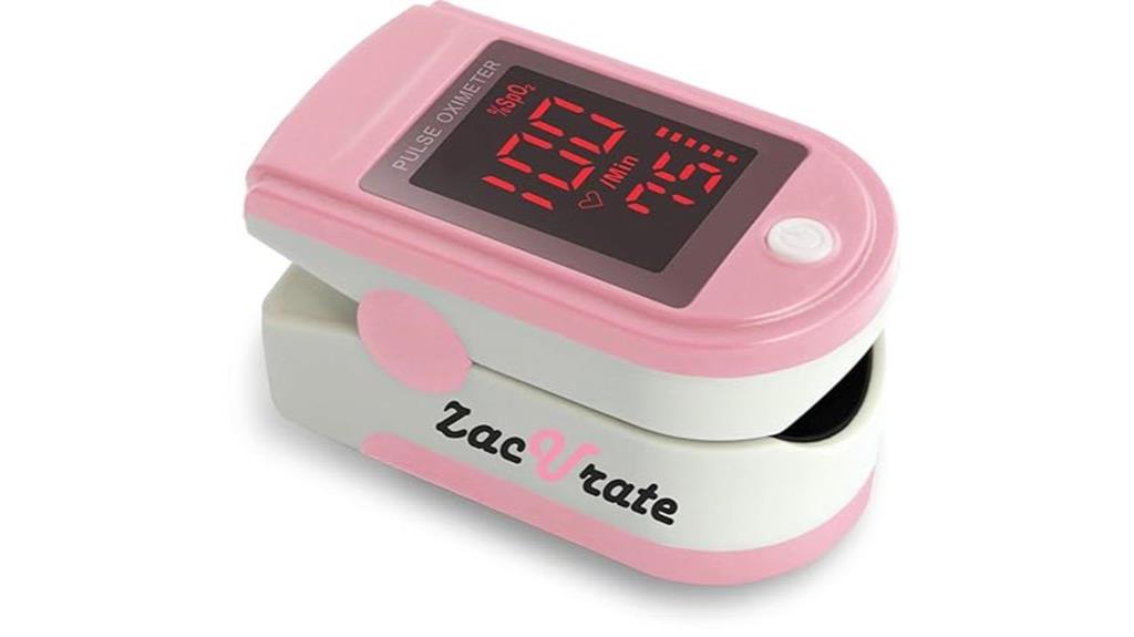 zacurate pro fingertip monitor