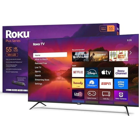 Roku 55-Inch Mini-LED 4K QLED Smart TV