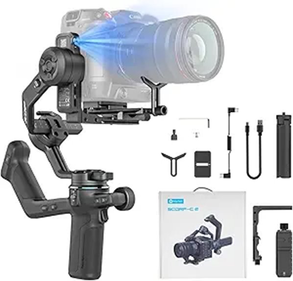 FeiyuTech SCORP-C2 Camera Stabilizer with AI Tracking