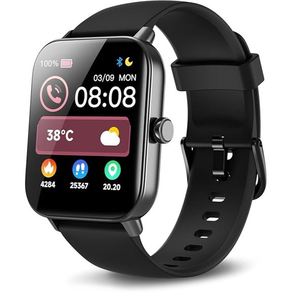 Smartwatch with Alexa Fitness & Bluetooth Calls