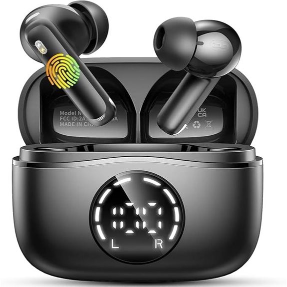 Wireless Earbuds Bluetooth 5.4 with Noise Cancelling