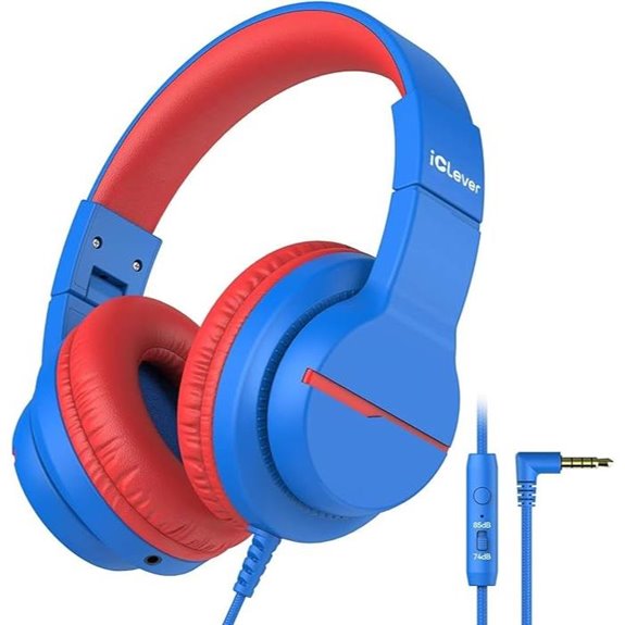 child friendly foldable headphones