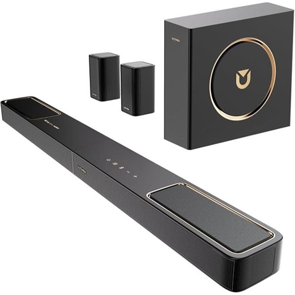 ULTIMEA 5.1.2ch Dolby Atmos Sound Bar with Subwoofer