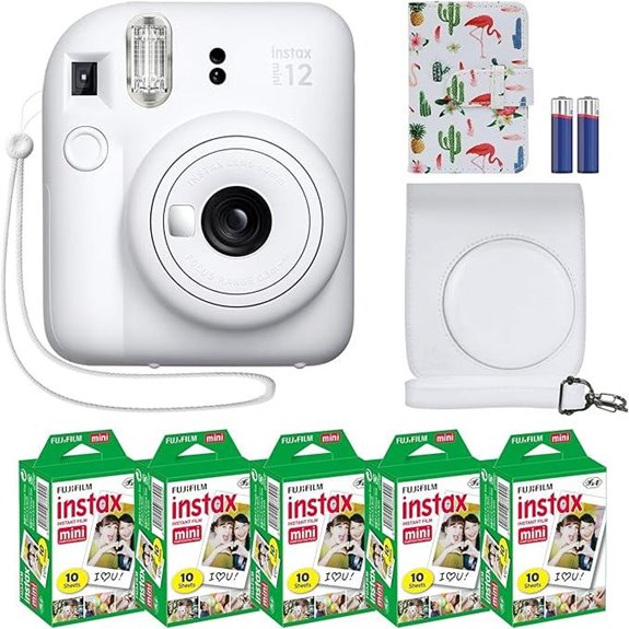 Fujifilm Instax Mini 12 Camera & Accessory Bundle