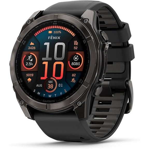 Garmin fēnix 8 AMOLED GPS Smartwatch with Titanium