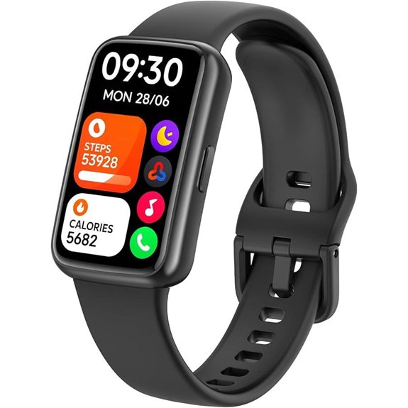 Fitness Tracker Smart Watch with Heart & Blood Monitor
