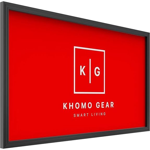 KHOMO GEAR 100-inch Fixed Frame Projector Screen