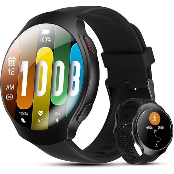 GPS Smart Watch for Men with Call & Fitness Tracking
