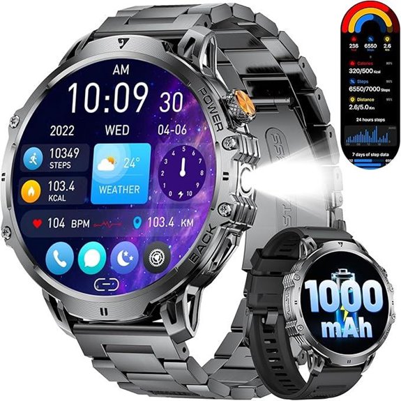 military sports smartwatch