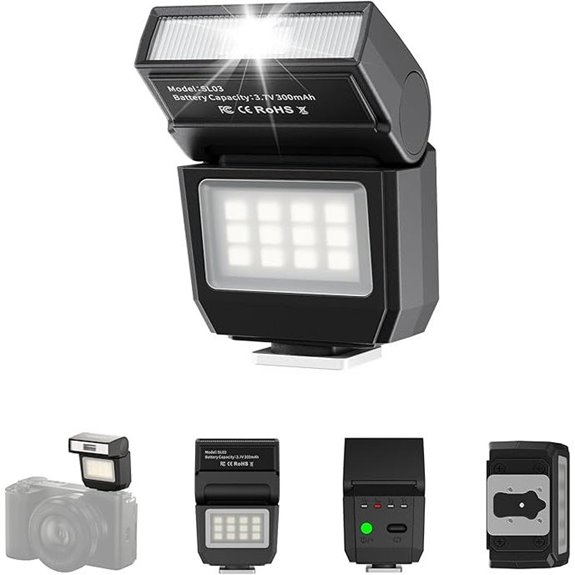 mini camera light flash