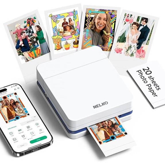 Nelko PP01 Portable Smartphone Photo Printer for iOS & Android