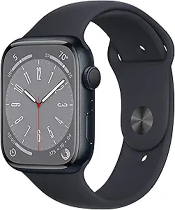 Apple Watch Series 8 Midnight Aluminum (Renewed)