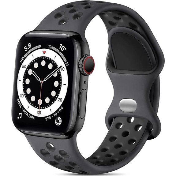 Lerobo Silicone Sport Band for Apple Watch Series 9-10