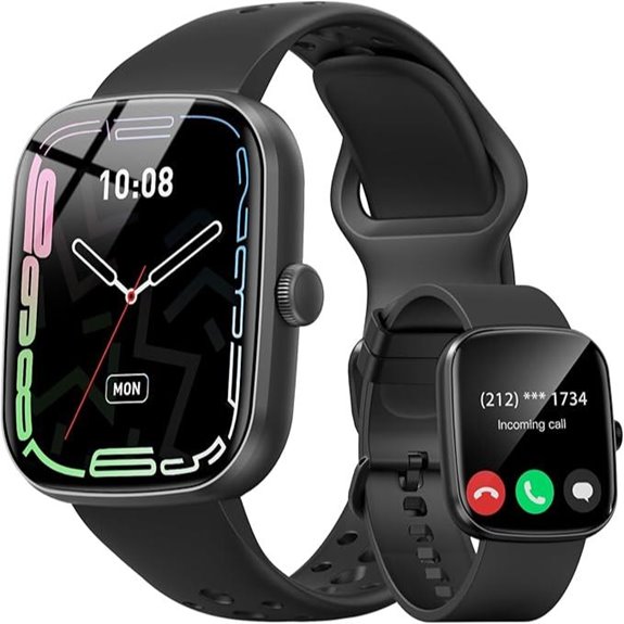 smart watch with call tracking