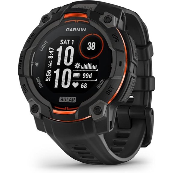 Garmin Instinct 3 Solar Outdoor GPS Smartwatch