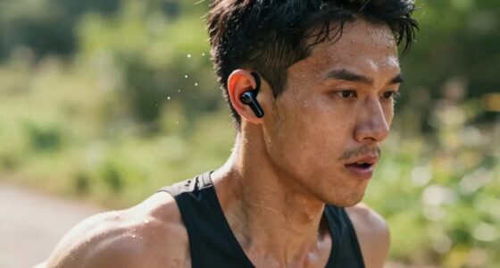 top sweatproof running earbuds