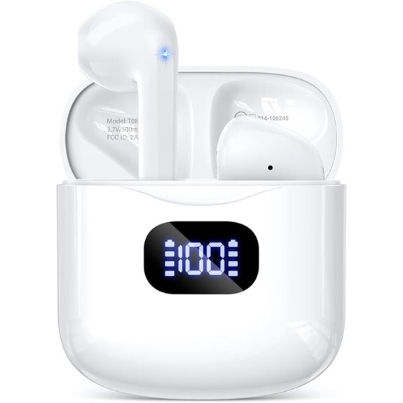 Wireless Bluetooth Earbuds with Charging Case