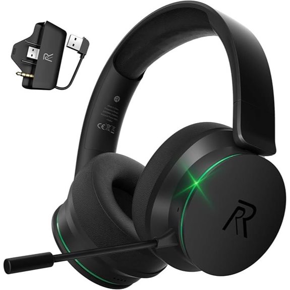 RYR Wireless Gaming Headset for Consoles and PC