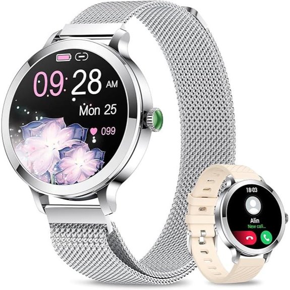 Smart Watches for Women with Heart Rate & Waterproof