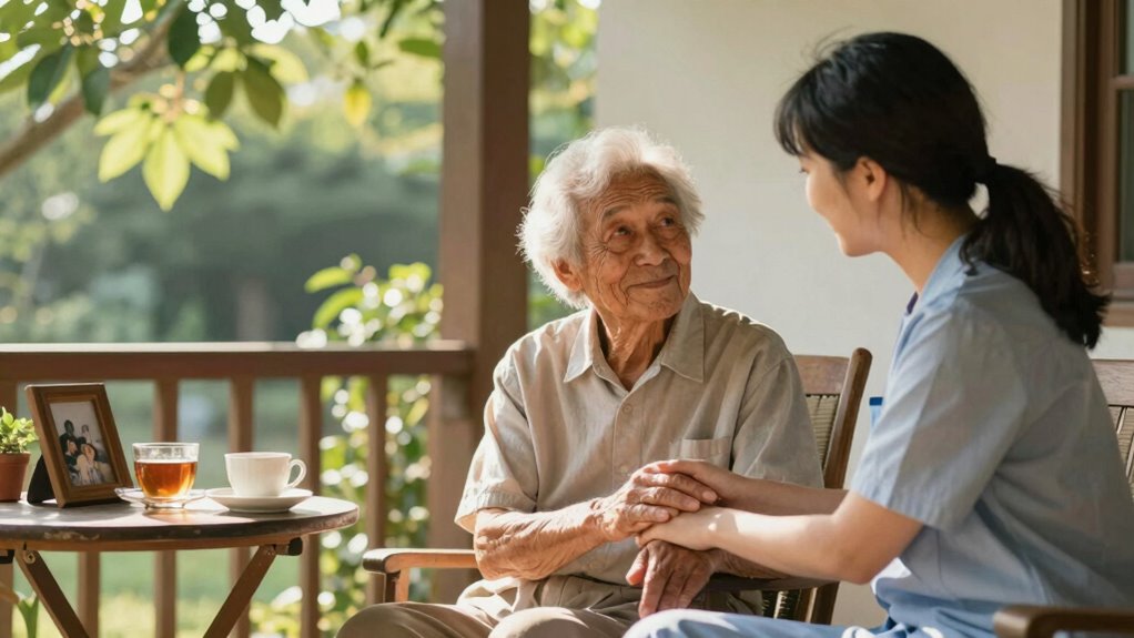 adjusting relationships through caregiving