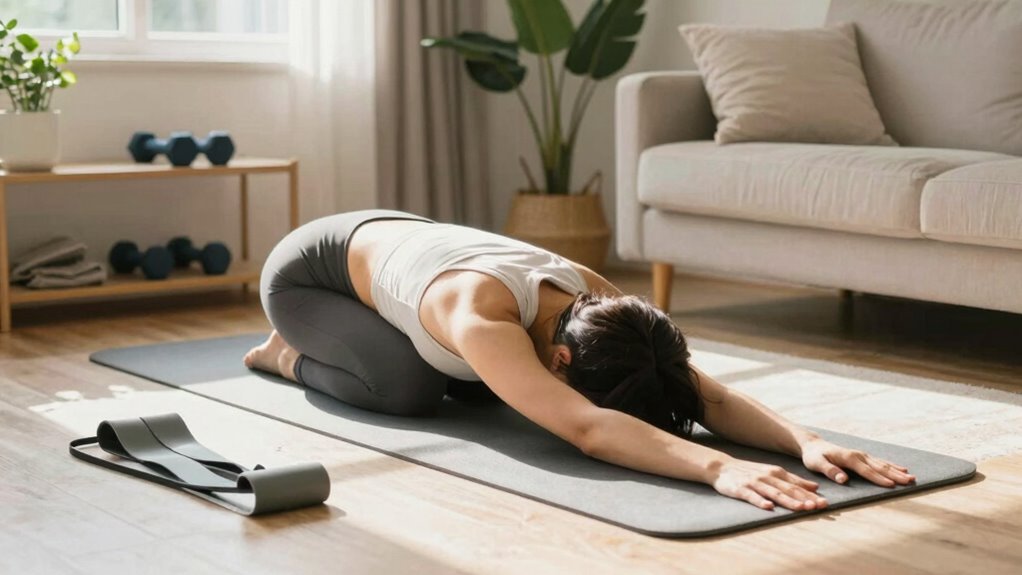 balanced home movement routine
