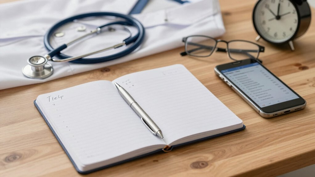 be prepared for medical visits