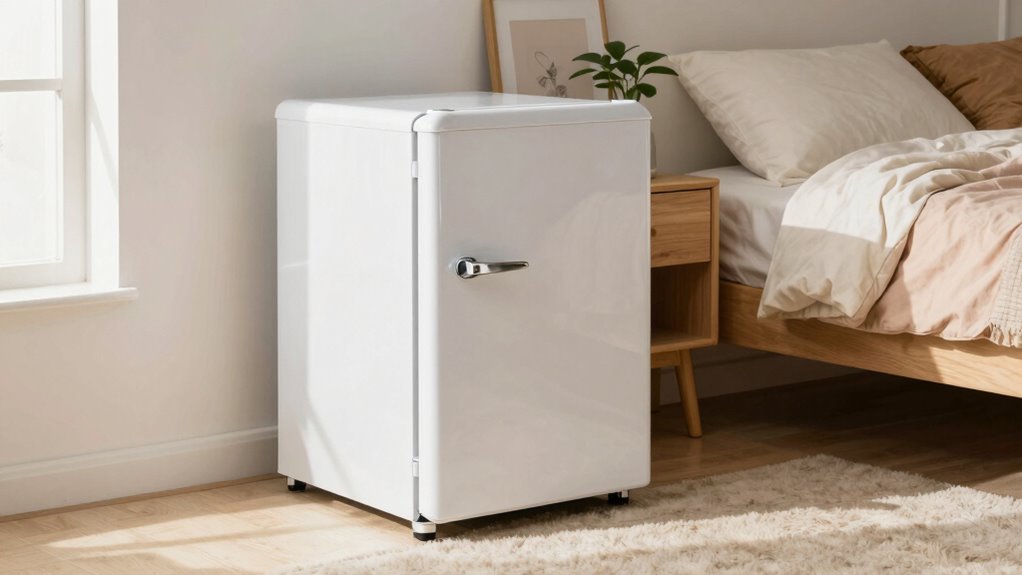 bedroom mini fridge considerations
