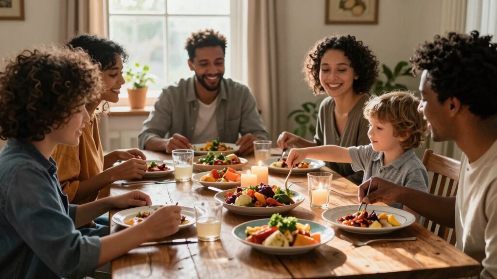 bonding through family meals