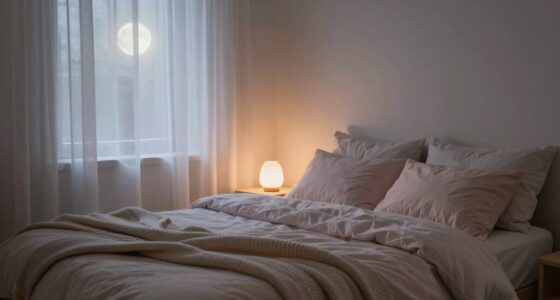 calm quiet sleep environment