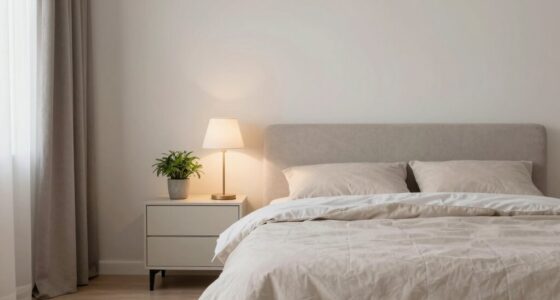 calming senior bedroom environment