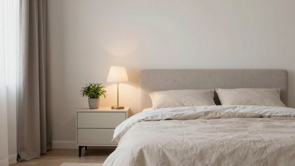 calming senior bedroom environment