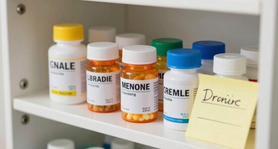 clear labels prevent mistakes