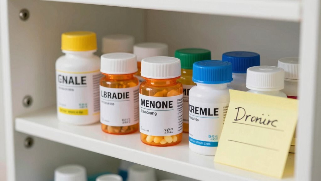 clear labels prevent mistakes