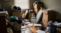 clutter quickly becomes hazardous