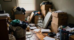clutter quickly becomes hazardous