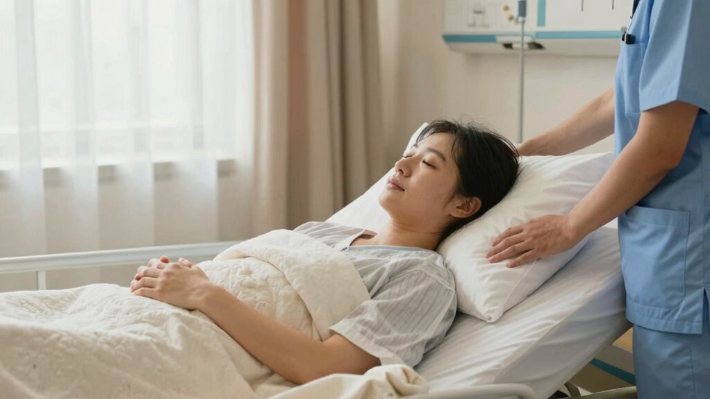 comfort enhances healing outcomes