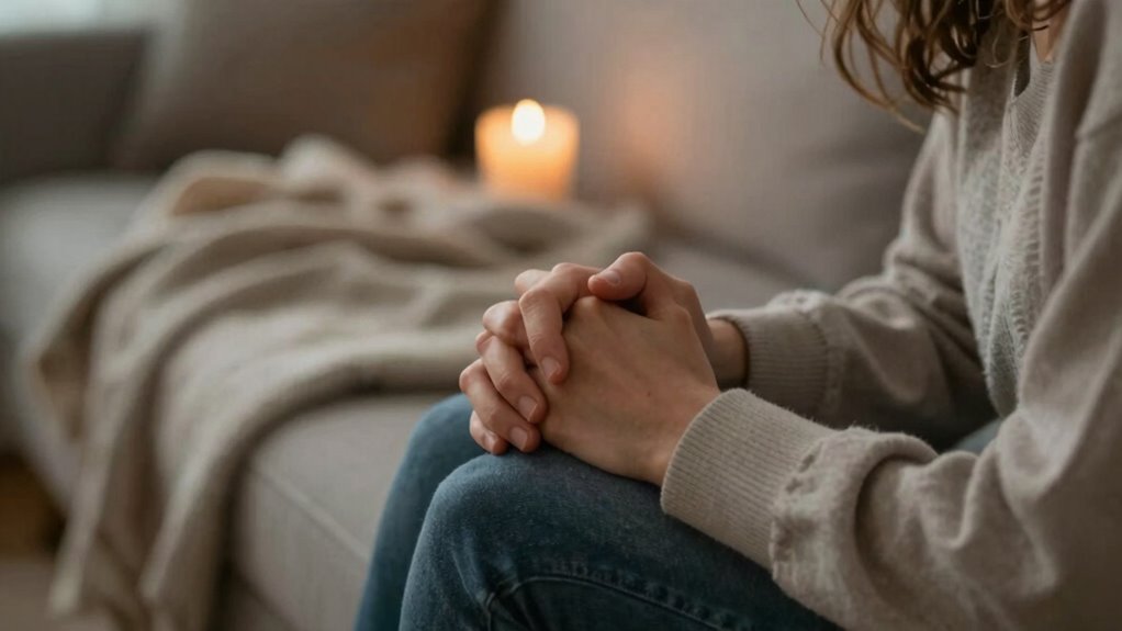 comfort presence gentle touch