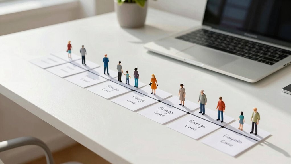 create a care planning schedule